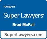 Rated by | Super Lawyers | Brad McFall | SuperLawyers.com